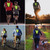 Reflective Cycling Vest with Rechargeable LED Direction Indicator Remote Control for Men Women Outdoor Night Running Cycling Jogging