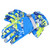 Winter Outdoor Ski Waterproof Wind Ventilation Thickened Warm Gloves(Blue XL)