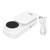Cell Phone Stand Bluetooth Speaker Table Top Tablet Cell Phone Holder with Speaker White