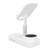 Cell Phone Stand Bluetooth Speaker Table Top Tablet Cell Phone Holder with Speaker White