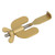 Door Security Lock Stainless Steel Adjustable Portable Heavy Duty Security Door Stoppers for Home Hotel School Gold