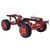 Remote Control Car Frame Upgrade Accessory Set for 1/12 MN D90 RC Car Model(Red MN-90R )