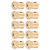 Hex Shaft Coupling 6mm Brass Flexible Coupler Joint for RC Motor Car Tires Shaft 10pcs
