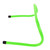 6PCS Durable ABS Football Soccer Agility Speed Training Aids Adjustable Hurdles Green