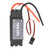 Brushless ESC 40A Black Brushless ESC for RC Fixed Wing Aircraft Short Cable Version Without Plug