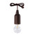 LED Pull Cord Light Bulb Portable Hanging Lantern Battery Operated for Indoor Outdoor Camping Room Decoration