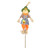 Fall Harvest Scarecrow Decorations 39.37in Tall Get Rid Of Birds Wind Resistant Garden Scarecrow for Thanksgiving Home Yard Female Scarecrow