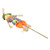 Fall Harvest Scarecrow Decorations 39.37in Tall Get Rid Of Birds Wind Resistant Garden Scarecrow for Thanksgiving Home Yard Female Scarecrow