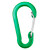 Carabiner Clips Mini Aluminum Alloy Keychain Carabiner Clip D Rings for Camping Hiking Fishing Backpacking