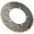 BOLANY ZDP‑04 Folding Bike 54T Chainring Bicycle Positive Negative Teeth Single ChainringGun Black