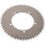 BOLANY ZDP‑04 Folding Bike 54T Chainring Bicycle Positive Negative Teeth Single ChainringGun Black