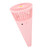 Mini Handheld Fan Cone Shaped Table Top Hanging Neck Cooling Fan Portable Summer Personal Fan Pink