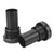 LeBycle Threaded Bike Bottom Bracket CNC Machining BB91 Mountain Bike Bottom Bracket for Outdoor Cycling Black