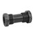 LeBycle Threaded Bike Bottom Bracket CNC Machining BB91 Mountain Bike Bottom Bracket for Outdoor Cycling Black