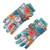 2 PCS Children Ski Gloves Thermal Thickened Waterproof Windproof Gloves Outdoor Winter Kids Snow Gloves Light Blue Five Finger M