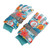 2 PCS Children Ski Gloves Thermal Thickened Waterproof Windproof Gloves Outdoor Winter Kids Snow Gloves Light Blue Five Finger M