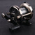 Portable Ice Winter Fishing Reel Small Plate Wheel Lateral Reel with Line Tackleblack