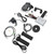 Electric Bike Conversion Kit 17A Sine Wave Controller for KT LCD8H Panel Twist Handle QD252 Headlamp for 36V 48V 250W 350W Motor