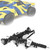 Aluminum Alloy Shell Black RC Car Front Rear Axle Upgrade Parts Accessory for Axial SCX10 II 90047 90046Front Rear Axle