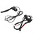 1Pair Electric Bicycle Ebike Metal Handle Brake Lever Replacement Accessory Black