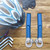1 Pair Aluminum Alloy Mountain Bike Road Bicycle Handlebar Bar End Blue