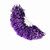 Lightweight Cheerleader Pom Poms Sports Party Dance Accessories (purple)