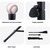 Baseball Batting Tee Portable Softball Hitting Tripod Stand Base Tee Support Height Adjustment with Carrying Bag for Adults & Teenagers Hitting Training Practice