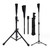 Baseball Batting Tee Portable Softball Hitting Tripod Stand Base Tee Support Height Adjustment with Carrying Bag for Adults & Teenagers Hitting Training Practice