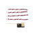 FLYSKY FS-R4M Receiver 2.4GHz 4 Channels Remote Control Receiver with Single Antenna PWM Output for Transmitters with ANT Protocol FS-G7P Mini Micro Cars