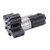 RC Car Metal Speed Transmission Case Gearbox with Drive Shaft Kit for WPL 4WD 6WD RC TruckBlack