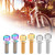 RISK 4PCS M6×18/20mm Titanium Ti Bolts Screws for MTB Disc Brake Caliper with Adaptor Spacer