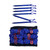 Tent Ropes Peg Buckles Reflective Ropes Set with Storage Bag for Outdoor Camping Blue