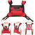 Multi Functional Outdoor Sports Running Chest Bag Adjustable Red Vest Backpack for Fitness(Chest Bag )