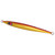 HONOREAL Metal Jig Deep Sea Boat Fishing Fast Sinkers Fish Simulate Jigging Luminous Lure Bait Accessory(L002(red back golden body) 17cm160g)