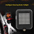 Intelligent USB Charging Bike Warning Tail Light Bicycle Turn Signal Lamp Cycling Equipmentblack