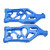 One Pair RC Front Lower Arms Aluminium Alloy RC Lower Front Suspension Arms for ARRMA 1/5 Blue