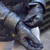 Full Leather Gloves Anti Slip Cold Weather Riding Gloves for Motorcycle Driving Black XXL