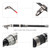 Multi Functional Telescopic Fishing Rod Portable Travel Carbon Fiber Fishing Pole(1.8 )