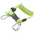 Diving Hook Rope Stainless Steel Flexible Anti Lost Diving Camera Rope Diving Reef Hook Spring Rope Green