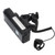 Bike Front Light Bicycle Waterproof Flashlight Horn Warning USB Rechargeable for CyclingSilver