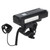 Bike Front Light Bicycle Waterproof Flashlight Horn Warning USB Rechargeable for CyclingSilver