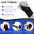 2 pcs Wrist Support Brace Heating Wrist Stabilizer Adjustable Wrist Bandages Protector Left and Right Hand Wrist Wraps for Fitness Office Pain Relief
