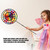 Multicolor Rainbow Triple Wheel Windmill Pinwheel Whirligig Kids Toy Garden Party Outdoor Decor