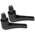 2pcs PVC Kayak Rudder Steering Control Handle Grip Replacement For Canoe Boats Accessories