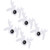 5PCS Snooker Billiards Cues Rack Pool Cues Stick Pole Rod Holder Billiards Accessory