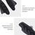 1 Pair Durable Rubber Brake Pads Linings for Road Fixed Gear Bikes Bicycle Accessory