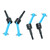 4Pcs Metal Universal Drive Shaft CVD 70mm for Tamiya TT02 1/10 RC Car Upgrade PartsBlue