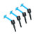 4Pcs Metal Universal Drive Shaft CVD 70mm for Tamiya TT02 1/10 RC Car Upgrade PartsBlue
