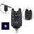 Fishing Bite Alarm with LED Blue Light Adjustable Tone Volume Sensitivity Sound Fish Bite Alarm Waterproof Fishing Tool
