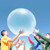 Bubble Ball Inflatable Fun Ball Amazing Super Bubble Ball Bouncy Ball for Kids Outdoor Party